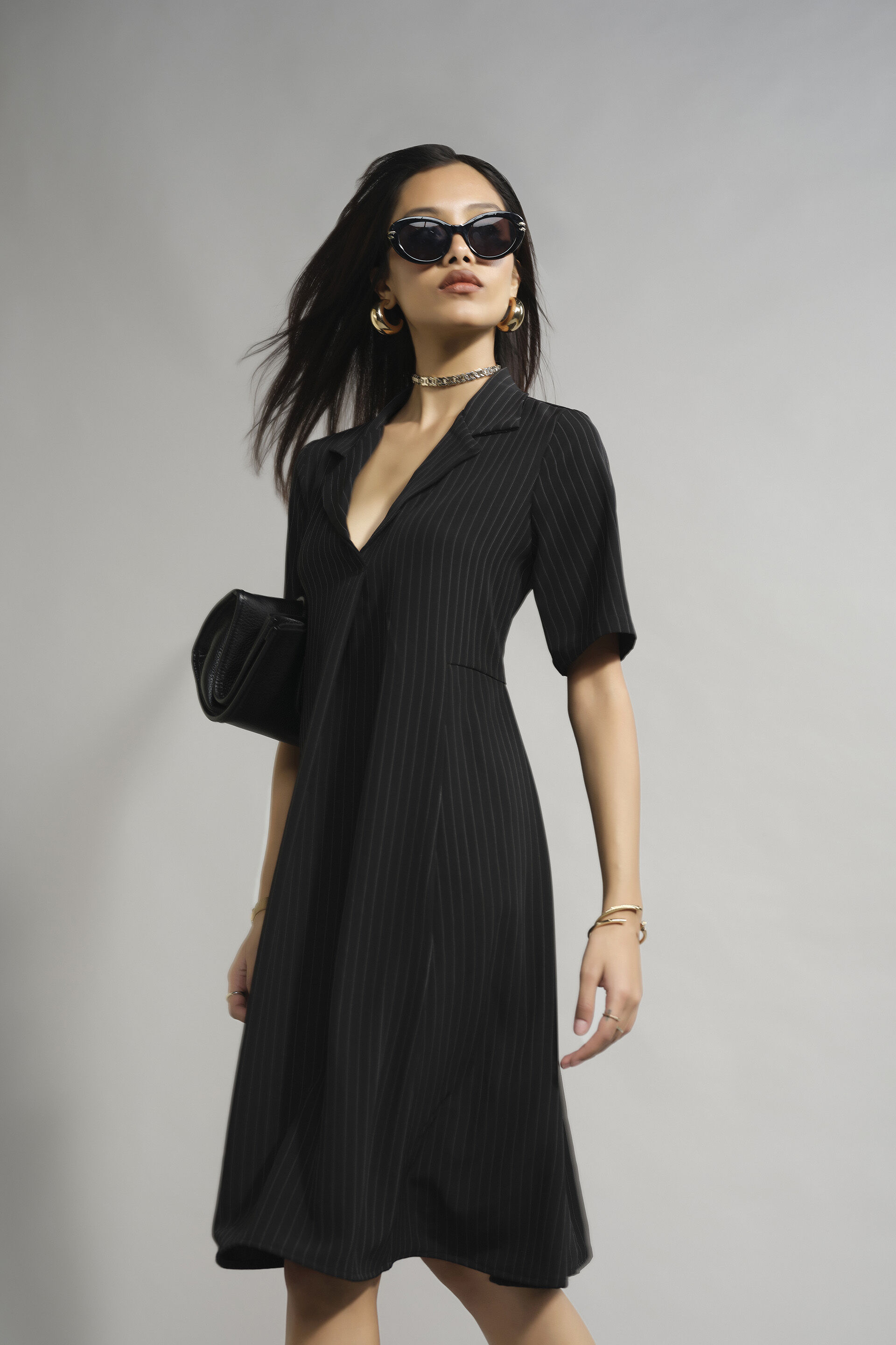 The Meet & Greet Dress, Black, image 4